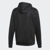 Áo Khoác Adidas Chính Hãng - 3-STRIPES PIQUÉ HOODIE - Đen | JapanSport FL3607