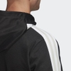 Áo Khoác Adidas Chính Hãng - 3-STRIPES PIQUÉ HOODIE - Đen | JapanSport FL3607