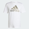 Áo Phông Adidas Nam Chính Hãng - Graphic Camo Badge of Sport - Màu trắng | JapanSport IN6472