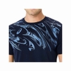 Áo Phông Asics Chính Hãng - Dry Print Short Sleeve Shirt - Xanh | JapanSport 2101A226-405