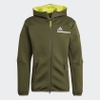 Áo Khoác Adidas Chính hãng - ZNE hoodie Full-Zip Innovation Motion - Xanh | JapanSport GP7839