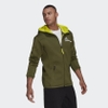 Áo Khoác Adidas Chính hãng - ZNE hoodie Full-Zip Innovation Motion - Xanh | JapanSport GP7839