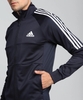 Áo Khoác Adidas Nam Chính Hãng - AEROREADY Sereno Cut 3-Stripes Slim Track Jacket - Màu Xanh | JapanSport H28903