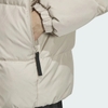 Áo Khoác lông vũ Adidas Chính Hãng -  M ESS Down Jacket - Beige | JapanSport IT8726
