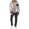 Áo Khoác Levi's Chính Hãng - Diamond Quilted Sherpa Lined Bomber Jacket - Màu Kem | JapanSport LM1RN592-4w1