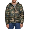 Áo Khoác Levi's Chính Hãng - Quilted Puffer with Sherpa Lined Hood - Màu Xanh | JapanSport LM2PR076-cfg