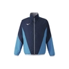 Áo Khoác Mizuno Chính Hãng - Unisex Training Cloth - Màu Xanh | JapanSport N2JC2010-82