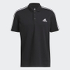 Áo Polo Adidas Chính hãng - 3-Tripes piqué AEROREADY Essentials - Đen | JapanSport GK9097