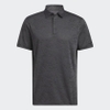 Áo Polo Adidas Chính Hãng - Textured Jacquard Golf Polo Shirt - Xám/Đen | JapanSport IB7489