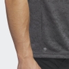 Áo Polo Adidas Chính Hãng - Textured Jacquard Golf Polo Shirt - Xám/Đen | JapanSport IB7489