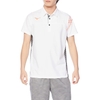 Áo Polo Mizuno Chính Hãng - MC Line Polo Shirt - Trắng/Cam | JapanSport 32MA217001