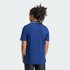 Áo Polo Adidas Nam Chính Hãng - Áo Polo Piqué Logo Nhỏ Essentials - Màu Xanh | JapanSport JE9021