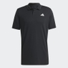 Áo Polo Adidas Nam Chính Hãng - Polo Piqué Tennis Club Shirt- Màu Đen| JapanSport HS3246