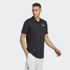 Áo Polo Adidas Nam Chính Hãng - Polo Piqué Tennis Club Shirt- Màu Đen| JapanSport HS3246