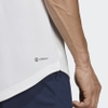 Áo Polo Adidas Nam Chính Hãng -Polo Piqué Tennis Club Shirt- Trắng  | JapanSport HS3245