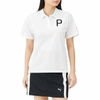 Áo Polo Golf Puma Nữ Chính Hãng - Golf Shirt - Trắng | JapanSport 627702-03