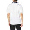 Áo Polo Puma chính hãng - Stretch Kanoko P Logo - Nam - Màu trắng | JapanSport 627602-04