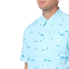 Áo Polo Under Armour Chính hãng - Dockside Short Sleeve T-Shirt - Màu Xanh | JapanSport 376577-AVY-494