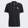 Áo Polo Adidas Chính hãng - AEROREADY Essentials Piqué Small Logo - Đen | JapanSport GK9027