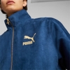 Áo Khoác Puma Nam Chính Hãng - T7 DA SUEDE- Xanh | JapanSport 621949-15