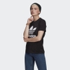 Áo Phông Adidas Nữ Chính Hãng - 3-Stripes Tee - Đen | JapanSport GN2896