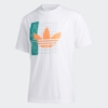 Áo Thun Adidas Chính Hãng - Grid Trefoil Tee - Trắng | JapanSport FM1560