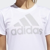 Áo Phông Adidas Nữ Chính Hãng - Badge of Sport Logo -Trắng | JapanSport GC8182