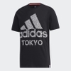 Áo Adidas Chính Hãng - TOKYO PACK - Đen | JapanSport GD5006