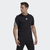 Áo Phông Adidas Chính Hãng - TAPE 3 SỌC ADIDAS SPORTSWEAR - Đen | JapanSport GP4118