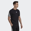 Áo Phông Adidas Chính Hãng - TAPE 3 SỌC ADIDAS SPORTSWEAR - Đen | JapanSport GP4118