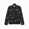 Áo Khoác Puma Chính Hãng - Running Velocity AOP Jacket Men's Running Wear Jersey - Màu Đen | JapanSport 528234-01