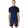Áo Polo Asics Chính Hãng - XX DRY cotton POLO SHIRT Midnight - Màu Navy | JapanSport 2101A214-405