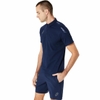 Áo Polo Asics Chính Hãng - XX DRY cotton POLO SHIRT Midnight - Màu Navy | JapanSport 2101A214-405
