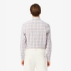 Áo Sơ Mi Lacoste Chính Hãng - Slim Fit Stretch Plaid Shirt - Màu Hồng | JapanSport CH3745-51-CCI