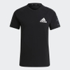 Áo Phông Adidas Nam Chính Hãng - AEROREADY DESIGNED TO MOVE SPORT MOTION LOGO TEE - Đen | JapanSport GR9677