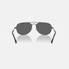 Kính Ray-Ban Chính hãng - Bain Bridge Polished Black-  RB3735 002/B1 60mm - Nam | JapanSport