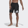 Quần Adidas Nam Chính Hãng - CLASSIC-LENGTH LOGO SWIM SHORTS - Đen | JapanSport GU0277