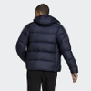 Áo Khoác Lông vũ Adidas Chính hãng - Essentials Midweight Down Hooded Jacket - Xanh | JapanSport GT9133