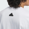 Áo Phông Adidas Nam Chính Hãng - Pride Graphic Tee - Màu Trắng | JapanSport IW2729