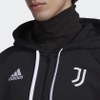 Áo Khoác Adidas Nam Chính Hãng - JUVENTUS DNA FULL-ZIP HOODIE - Đen | JapanSport HD8875