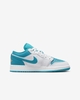 Giày Nike Chính hãng -Air Jordan 1 LOW - Trắng/Xanh| JapanSport 553560-174