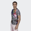 Áo Phông Adidas Chính Hãng - TENNIS U.S. SERIES PRINTED FREELIFT TEE - Đen | JapanSport HC8530