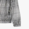 Áo Khoác Lacoste Chính hãng - Men's Lightweight Crocodile Print Sport Jacket - Màu Trắng/Đen | JapanSport BH8918-51-AJ8