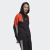 Áo Khoác Adidas Chính Hãng - BIG TREFOIL ABSTRACT HOODED SWEATSHIRT - Đen | JapanSport GE0868