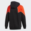 Áo Adidas Chính Hãng - BIG TREFOIL ABSTRACT HOODED SWEATSHIRT - Đen | JapanSport GE0868