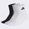 Set Tất Adidas Chính Hãng - BỘ 3 ĐÔI TẤT CỔ CHÂN THỂ THAO THIN&LIGHT -Màu Đen/Xám/Trắng | JapanSport KC9614