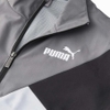 Bộ thể thao Puma Nam Chính Hãng - Woven Track Jersey Top And Bottom - Màu Đen/ Xám | JapanSport 672503-01