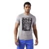 Áo Reebok Chính Hãng - Bumper Plates Graphic T-Shirt - Xám | JapanSport CF3857