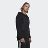 Áo Khoác Adidas Nam Chính Hãng - ESSENTIALS BRANDLOVE FLEECE FULL-ZIP HOODIE - Đen | JapanSport HL9380