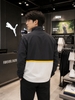 Áo Khoác Puma Chính Hãng - PUMA golf jacket in FOGv colorway - Màu Đen/Trắng  | JapanSport 633293-01